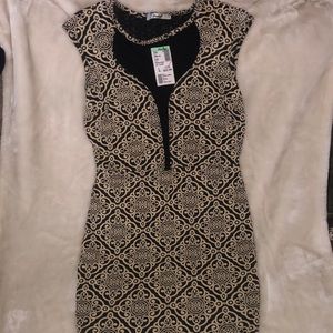 NWT Womens Bodycon Printed dress size L